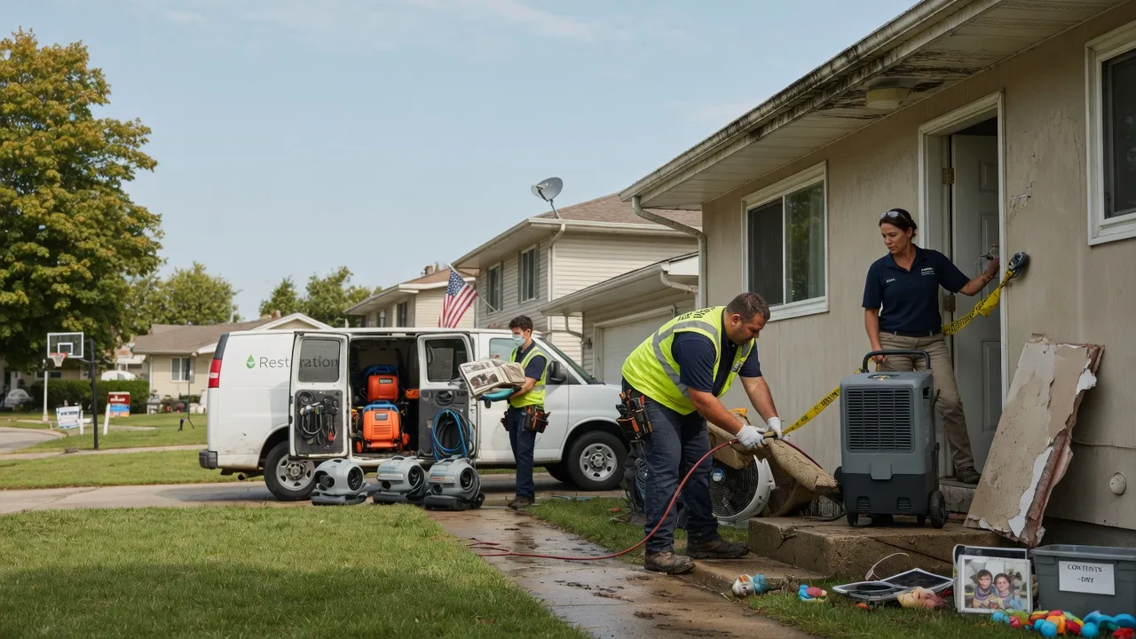 Water Damage Restoration in Bloomington, NE near me